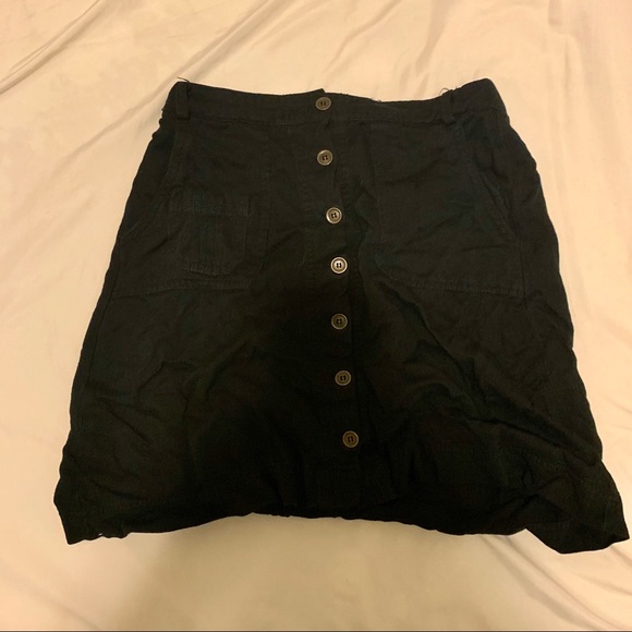 bp Dresses & Skirts - Bp black button skirt